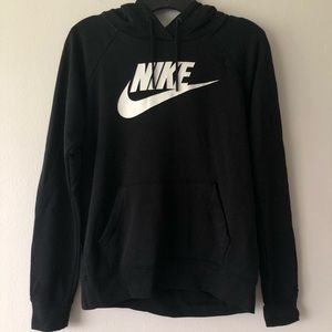 Nike Black Hoodie Sweatshirt Size XS